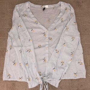 HM Striped blouse size 12